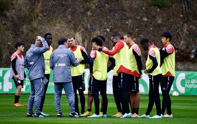 VfB im Trainingslager in Marbella