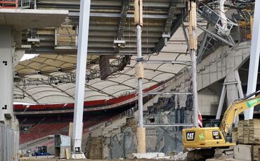 Baustelle Mercedes-Benz-Arena