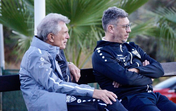 Rainer Adrion und Claus Vogt