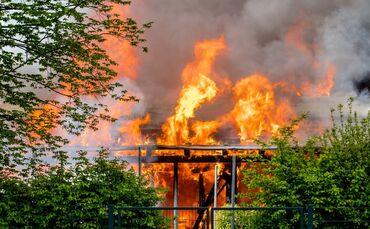 Grossbrand Kindergarten, SOS Kinderdorf, Schorndorf-Oberberken, 16.05.2021.