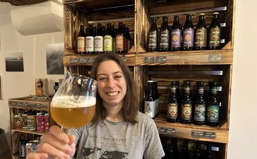Vanessa Pantoudis Bier Ludwigsburg hop around the world