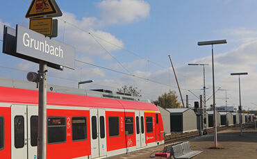 Bahnhofs-Parkplätze