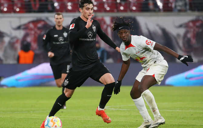 Fußball RB Leipzig vs. VfB Stuttgart