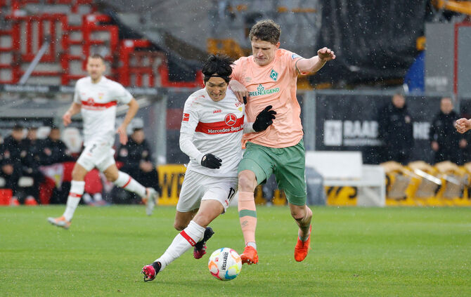 Fußball VfB Stuttgart vs. SV Werder Bremen