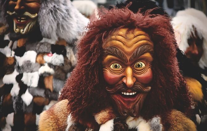 Fasching Masken