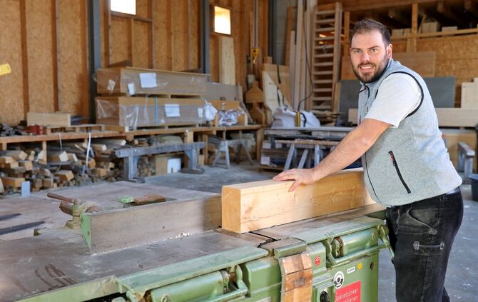 Zimmerermeister Lukas Pallmann