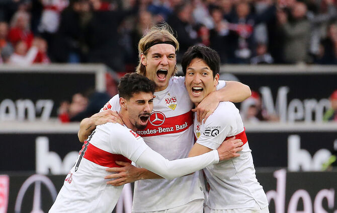 Fußball VfB Stuttgart vs. 1.FC Köln