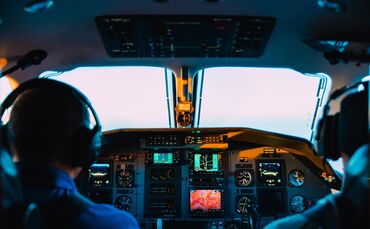 Cockpit Flugzeug Symbol