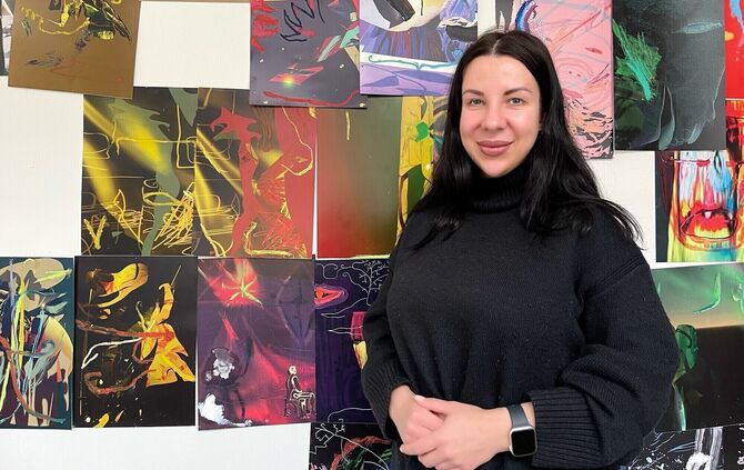 Ukrainerin Olena Rutkovska