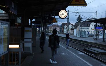 Streik Schorndorf Bahnhof