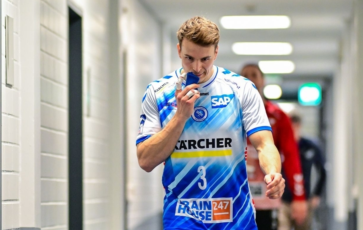 Bruder-Duell in der Porsche-Arena: Max Häfner (TVB) gegen Kai Häfner ...