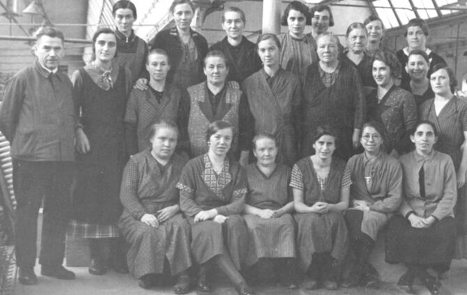 Seidenstoffweberei Waiblingen 1937