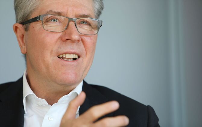Volksbankchef Zeidler