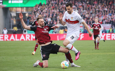 Fußball DfB-Pokal 1. FC Nürnberg vs. VfB Stuttgart