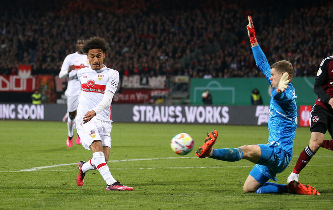 Fußball DfB-Pokal 1. FC Nürnberg vs. VfB Stuttgart