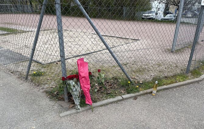 Asperg: Tagbilder zum Toetungsdelikt in Asperg