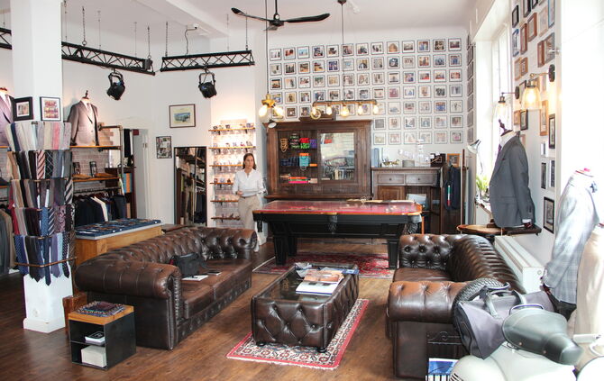 Mr. Ash Verkaufsraum