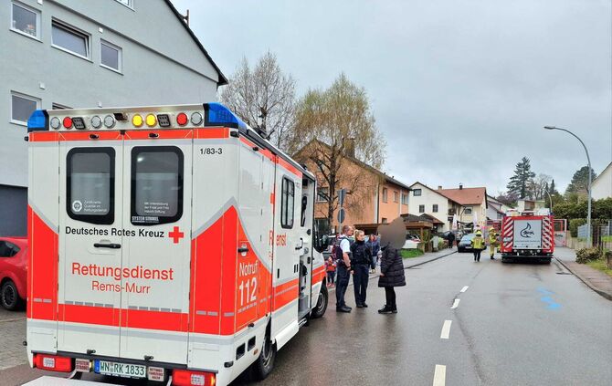 Auch der Rettungsdienst war im Einsatz.