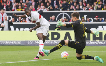 Fußball VfB Stuttgart vs. Borussia Dortmund