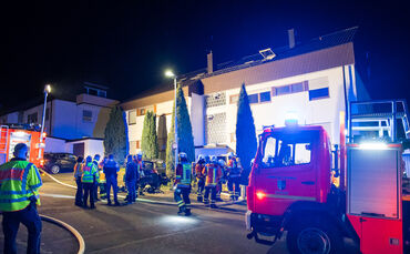 Brand in Kellerwohnung, Hamburger Str., Backnang, 25.04.2023.