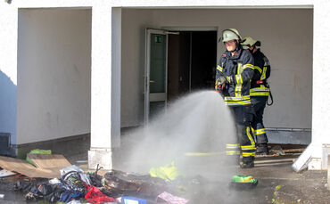 Brand im Kinderzimmer, Burgeräcker, Winnenden, 04.05.2023.