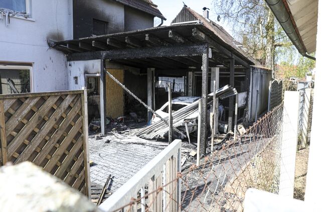 Tag 1 nach Brand