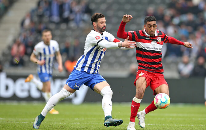 Fußball Hertha BSC Berlin vs. VfB Stuttgart