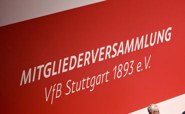 Mitgliederversammlung des VfB Stuttgart in der Porsche-Arena