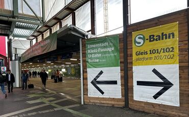 Hauptbahnhof Bahnhof stuttgart S-Bahn Bahn Zug Symbol Symbolfoto Symbolbild