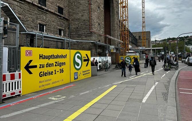 Hauptbahnhof Stuttgart Ersatzbusse