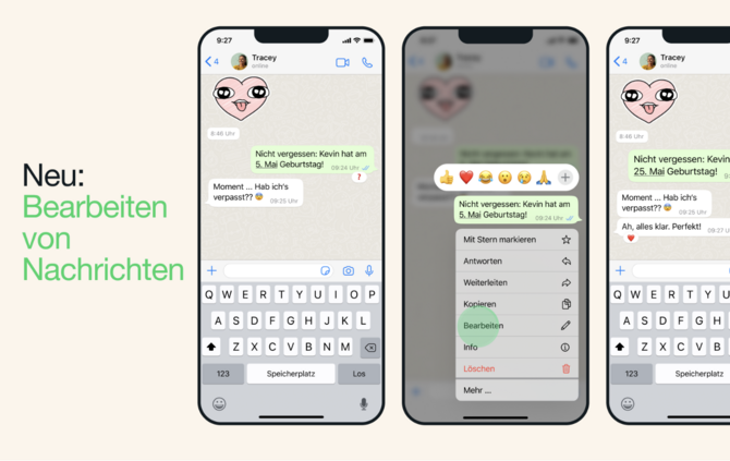 WhatsApp neue Funktion 1