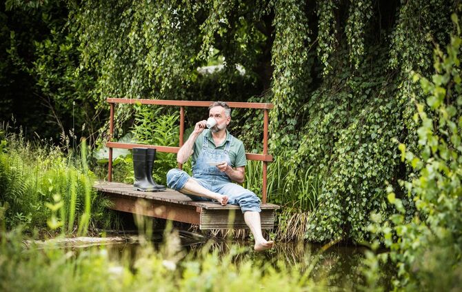 Einen schönen Garten zu haben erfordert viel Arbeit und Planung.