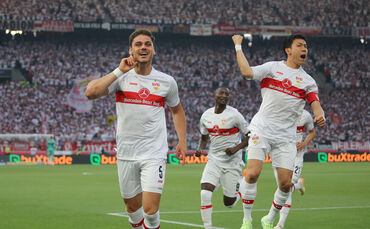 Fußball Relegation VfB Stuttgart vs. Hamburger SV