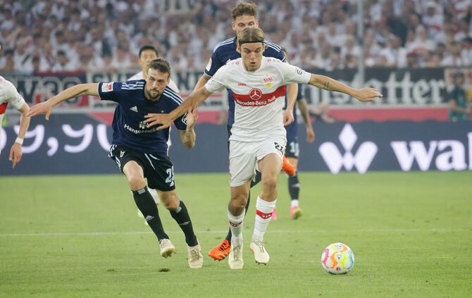 Fußball Relegation VfB Stuttgart vs. Hamburger SV