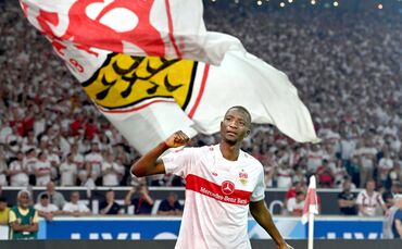Serhou Guirassy fühlt sich beim VfB und in Stuttgart wohl. Der 27-Jährige will bleiben.