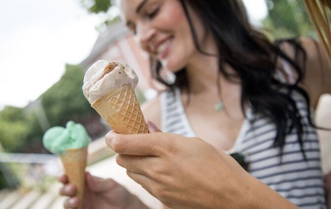 Eine süße Köstlichkeit für heiße Tage