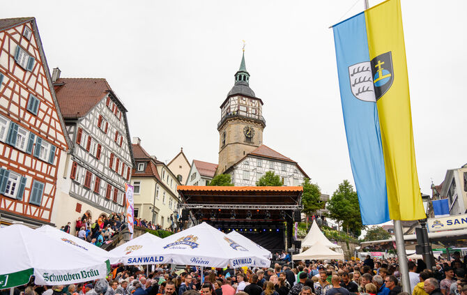 NUR FÜR VORBERICHT 2023 Straßenfest Backnang 2022