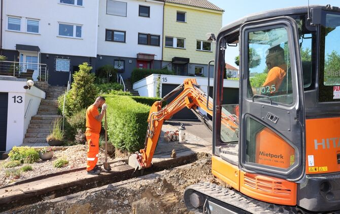 Glasfaserausbau