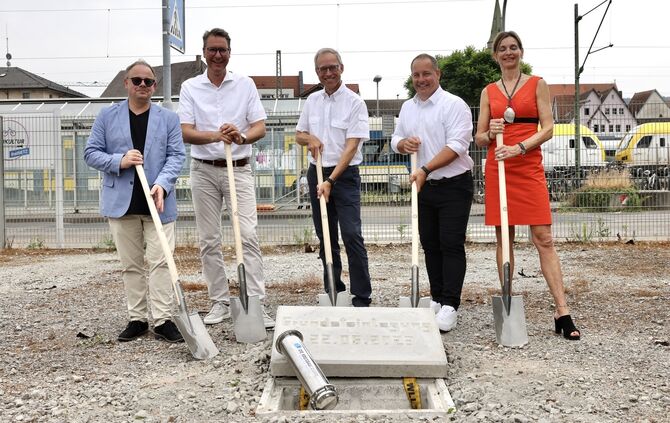 Grundsteinlegung für Schülerwohnheim