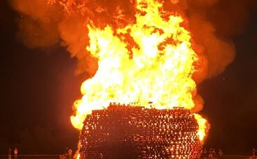 Sonnwendfeier Sonnwendfeuer Hohenacker