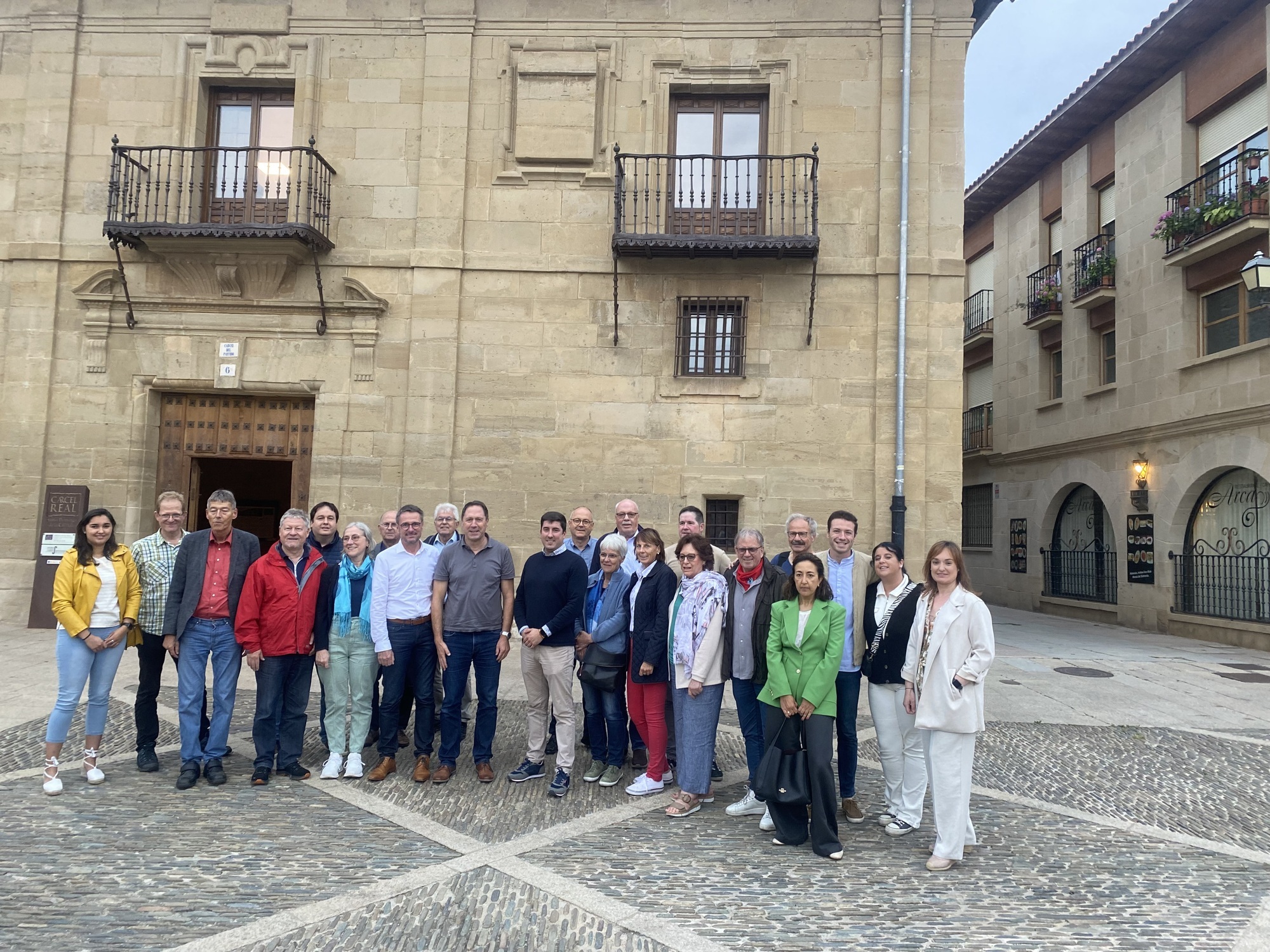 Delegation aus Winnenden zu Besuch in Santo Domingo de la Calzada