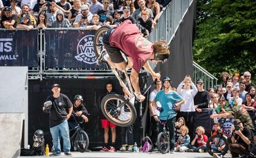 Vans BMX Pro Cup Tour Finale Herren: v.l.n.r.: 1. Platz Jason Watts ( 26 ), AUS, Waiblingen, 16.06.2019.