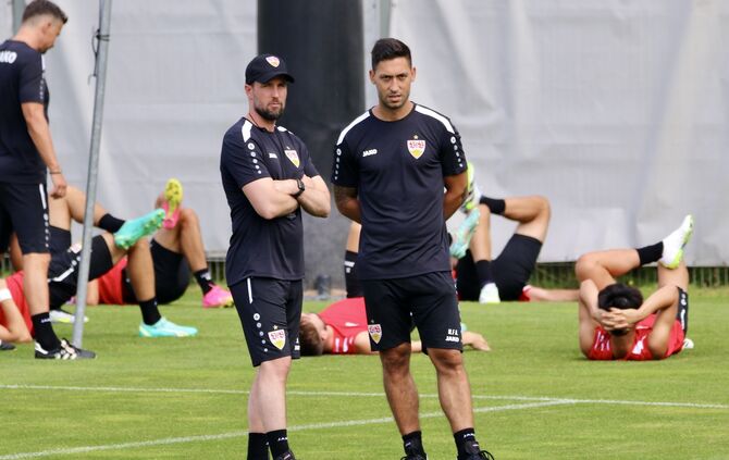 Sebastian Hoeneß und Malik Fathi
