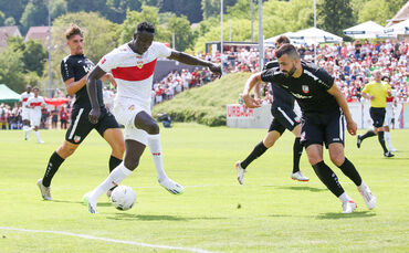 Fußball Bundesliga Auswahl Hohenlohe vs. VfB Stuttgart
