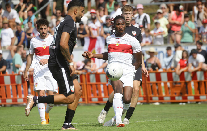 Fußball Bundesliga Auswahl Hohenlohe vs. VfB Stuttgart