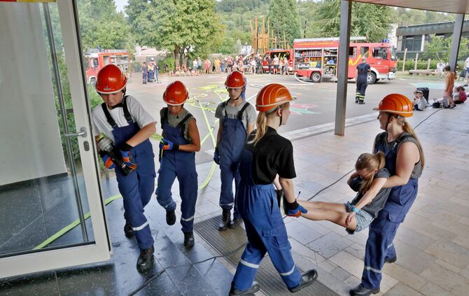 Jugendfeuerwehrübung