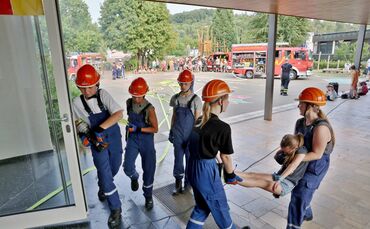 Jugendfeuerwehrübung