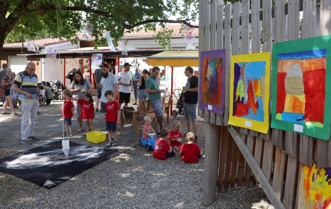 St. Martinus in Stetten: Ein Kindergarten voller Künstler - Nachrichten