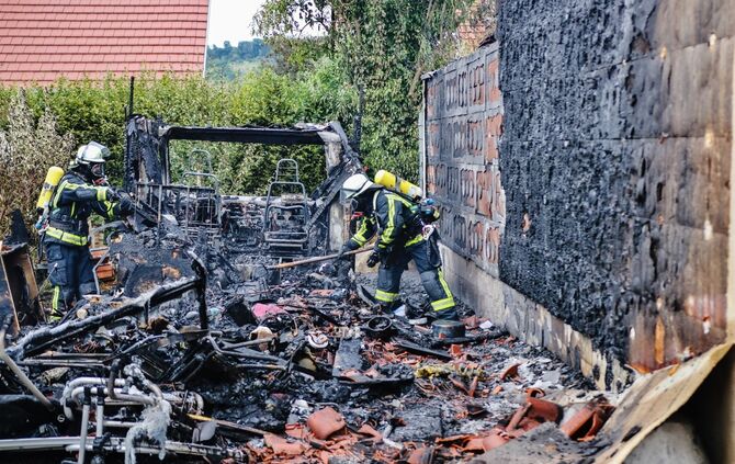 Winterbach Brand Feuerwehr
