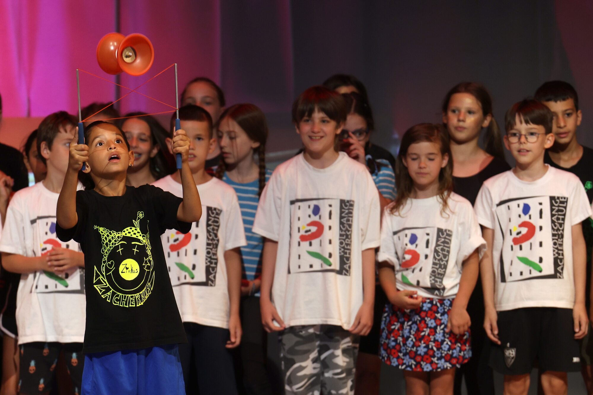 WolfgangZacherSchule in Waiblingen Zirkus Zacherelli zeigt beste